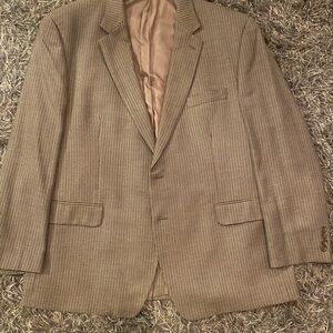 Chaps Men's Classic Checkered Blazer